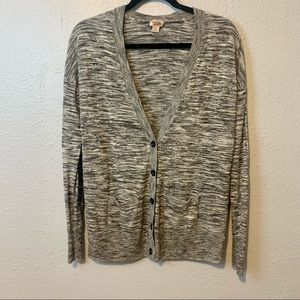 Mossimo Gray Cardigan